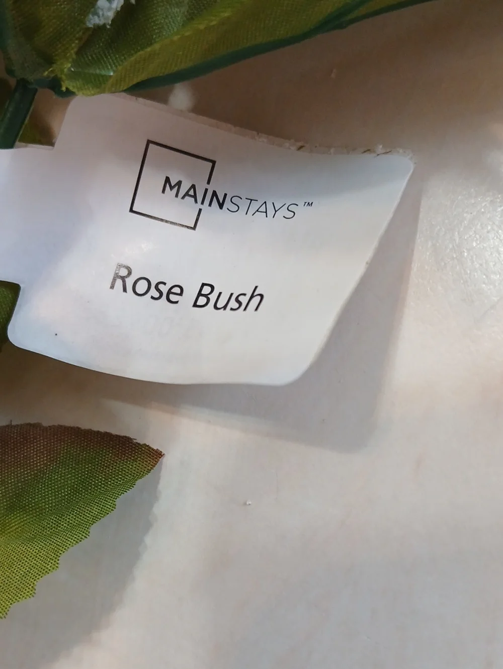 Mainstays Light Pink Artificial Rose Bush